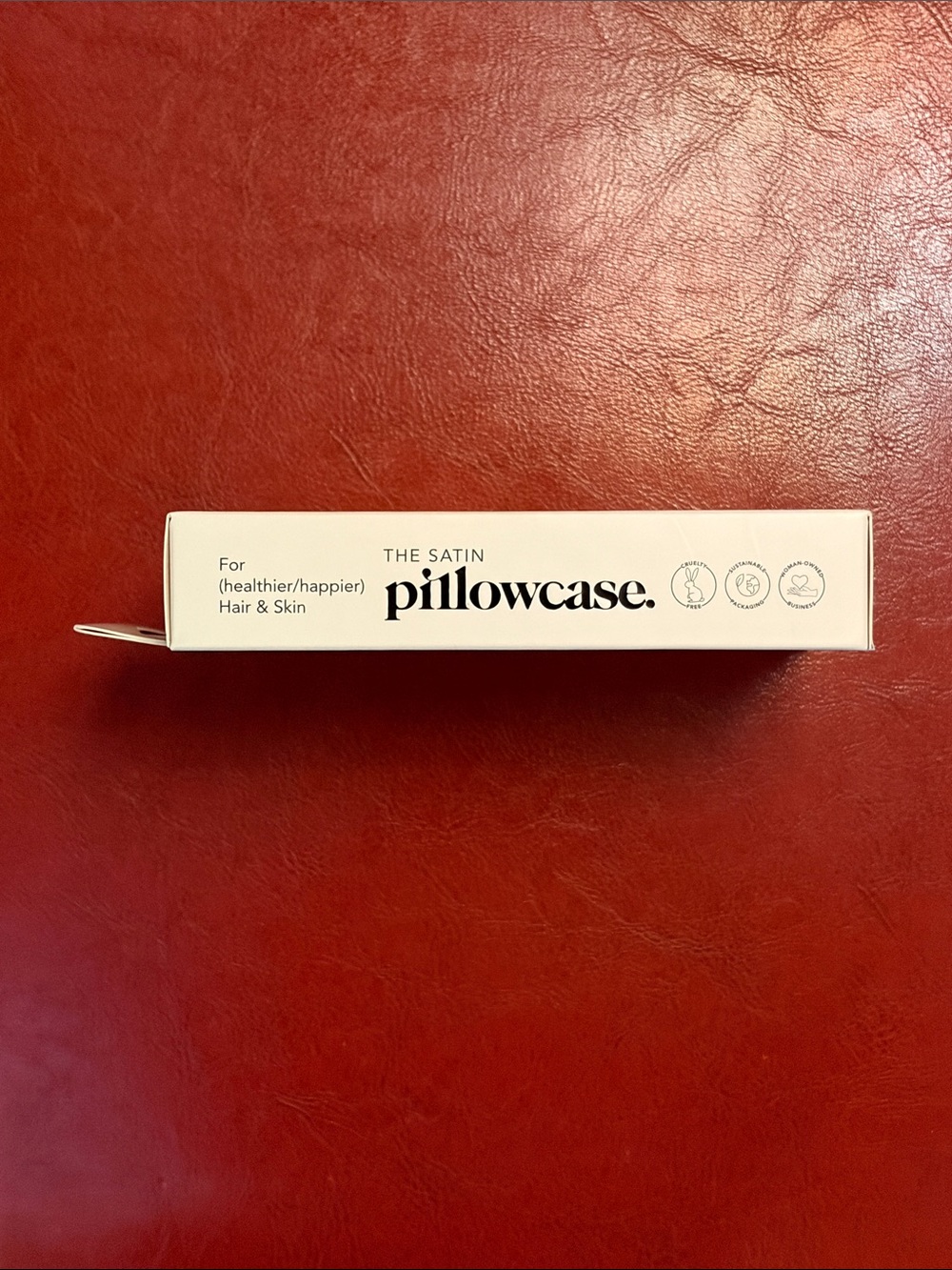 Kitsch Satin Pillowcase - Ivory - Picture 5 of 7